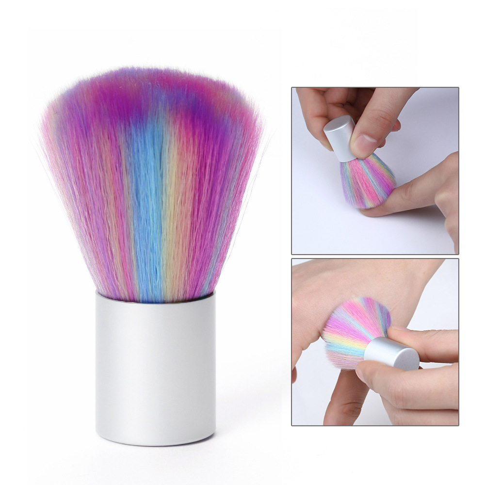 Nail art dust brush